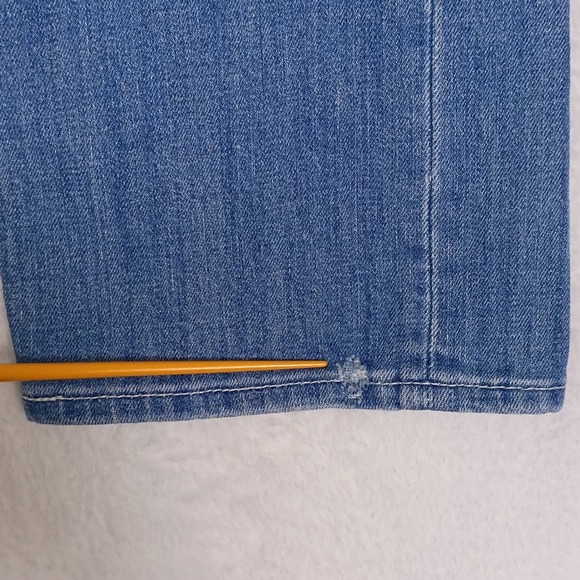 Pilcro Anthropologie Carpenter Jeans Light Wash Distressed No 30 (34x29) - Picture 6 of 15